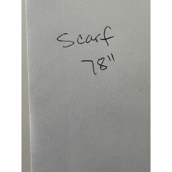 MICHAEL KORS Scarf With Pockets CREAM Gold Tone BUTTONS KNIT SCARF $68 - Picture 9 of 9